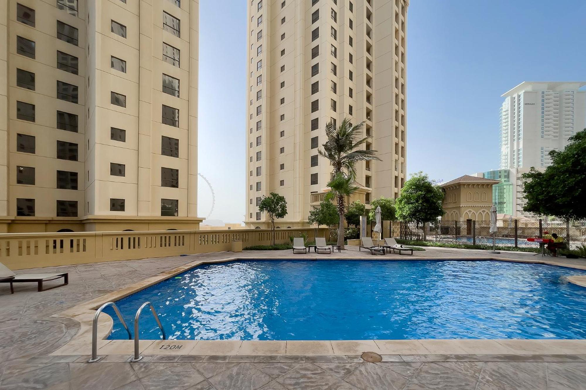 Premium 2Bdr Apartment See View Bahar 4 Jbr Dubai Exterior photo